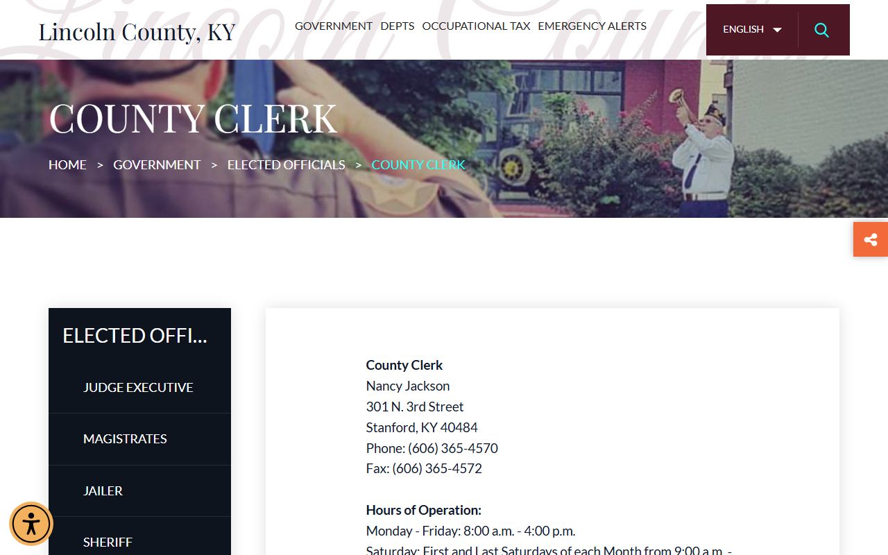 Lincoln County clerk records distinction between County Clerk and court case records