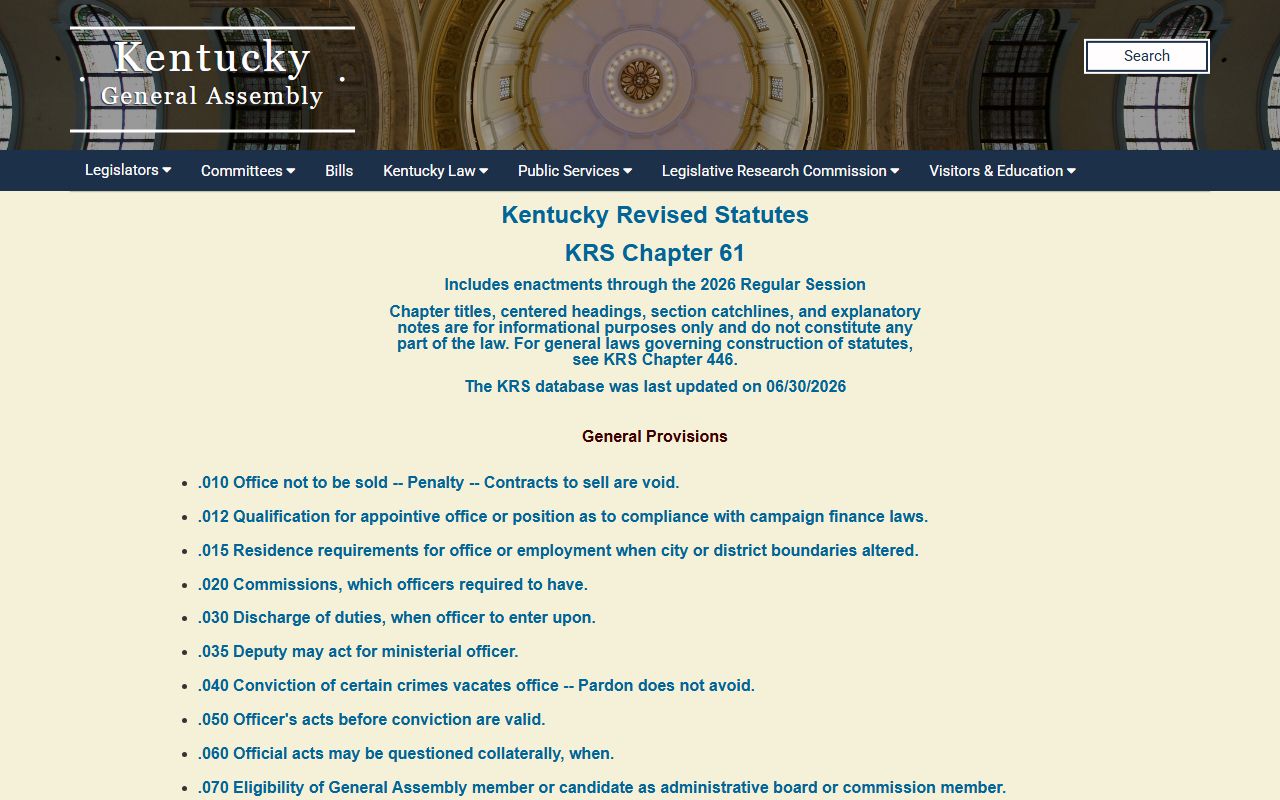 Lincoln County court records KRS Chapter 61 public access source
