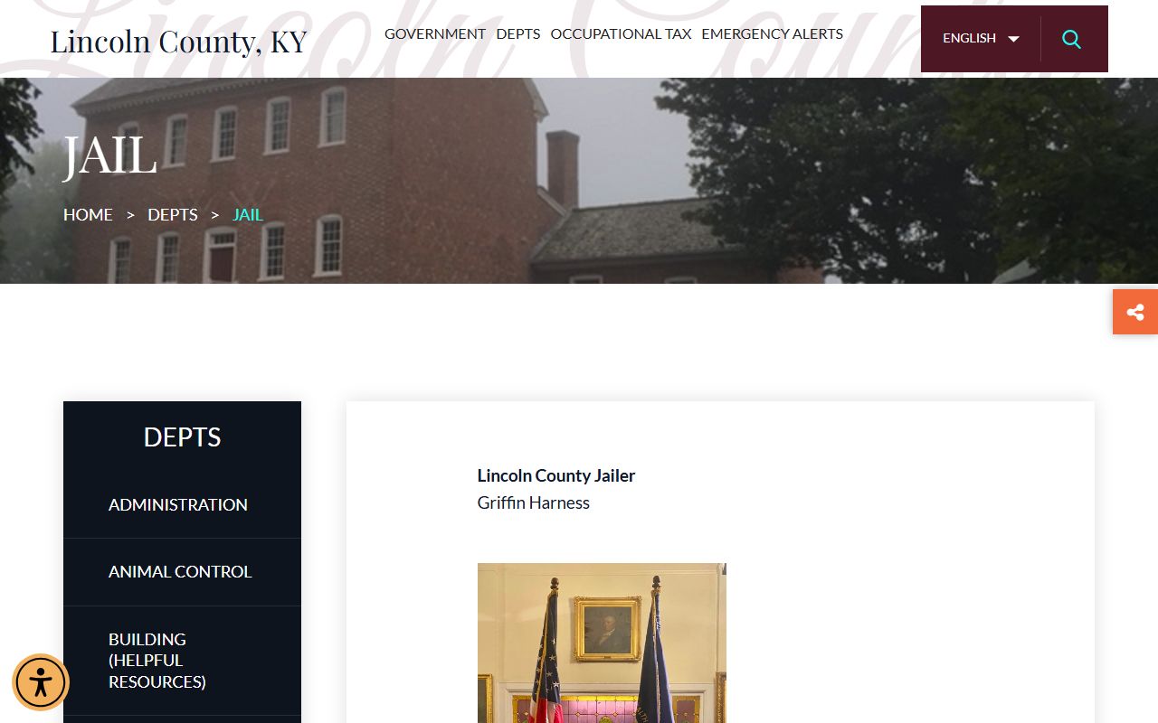 Lincoln County Court records jailer source